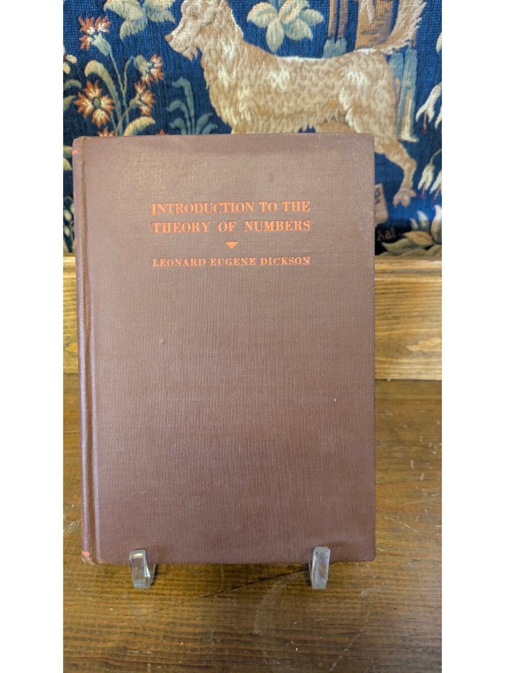 1929 Dickson Theory of Numbers 1931 2nd Impression Chicago HC